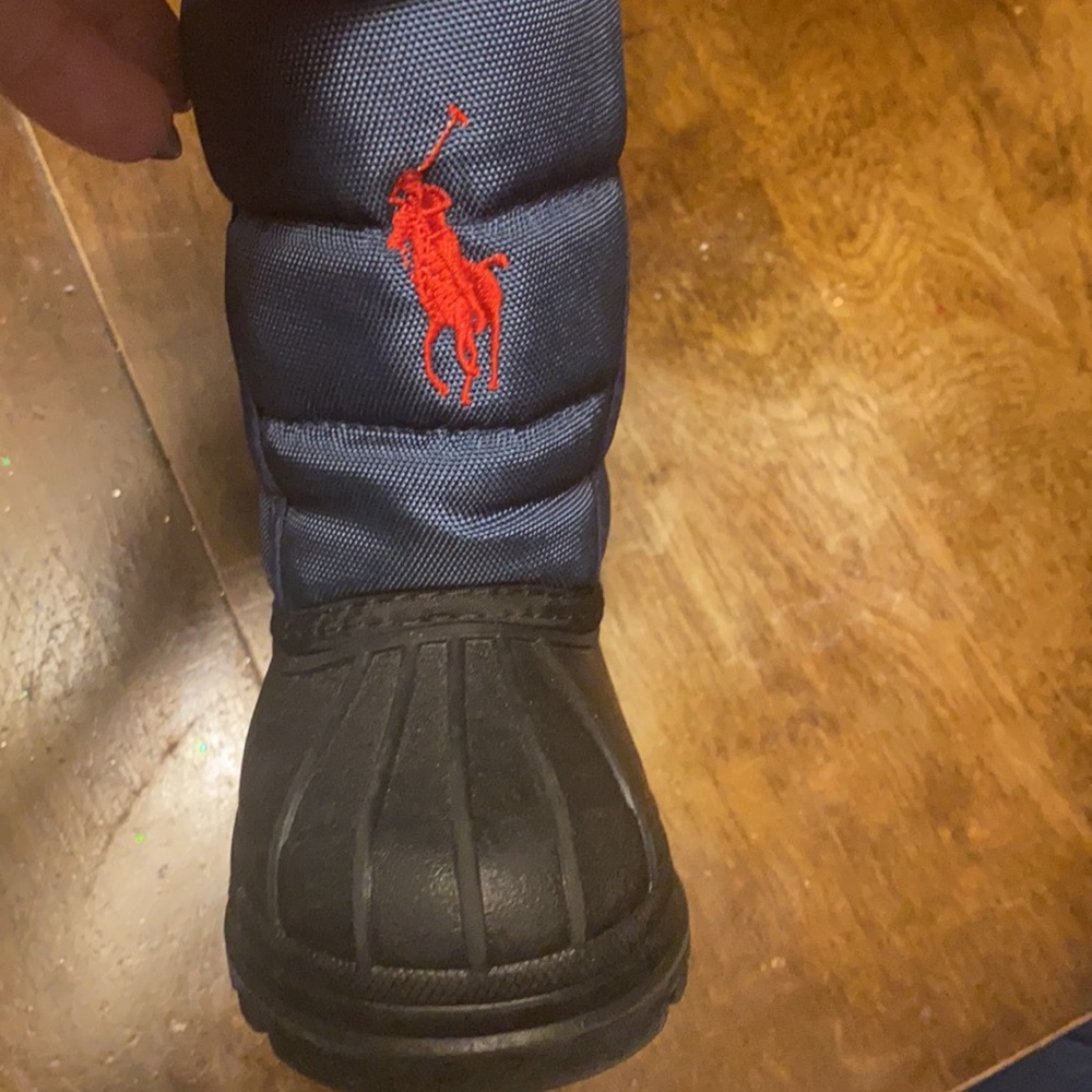 Polo Snow Boots -Little Boy/toddler Size 5